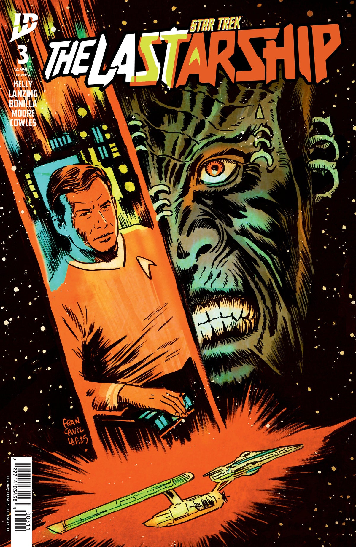 Stock Photo of  Star Trek: The Last Starship #3 Cover A (Francavilla) IDW Publishing Comics sold by Stronghold Collectibles of Acadiana Lafayette, LA