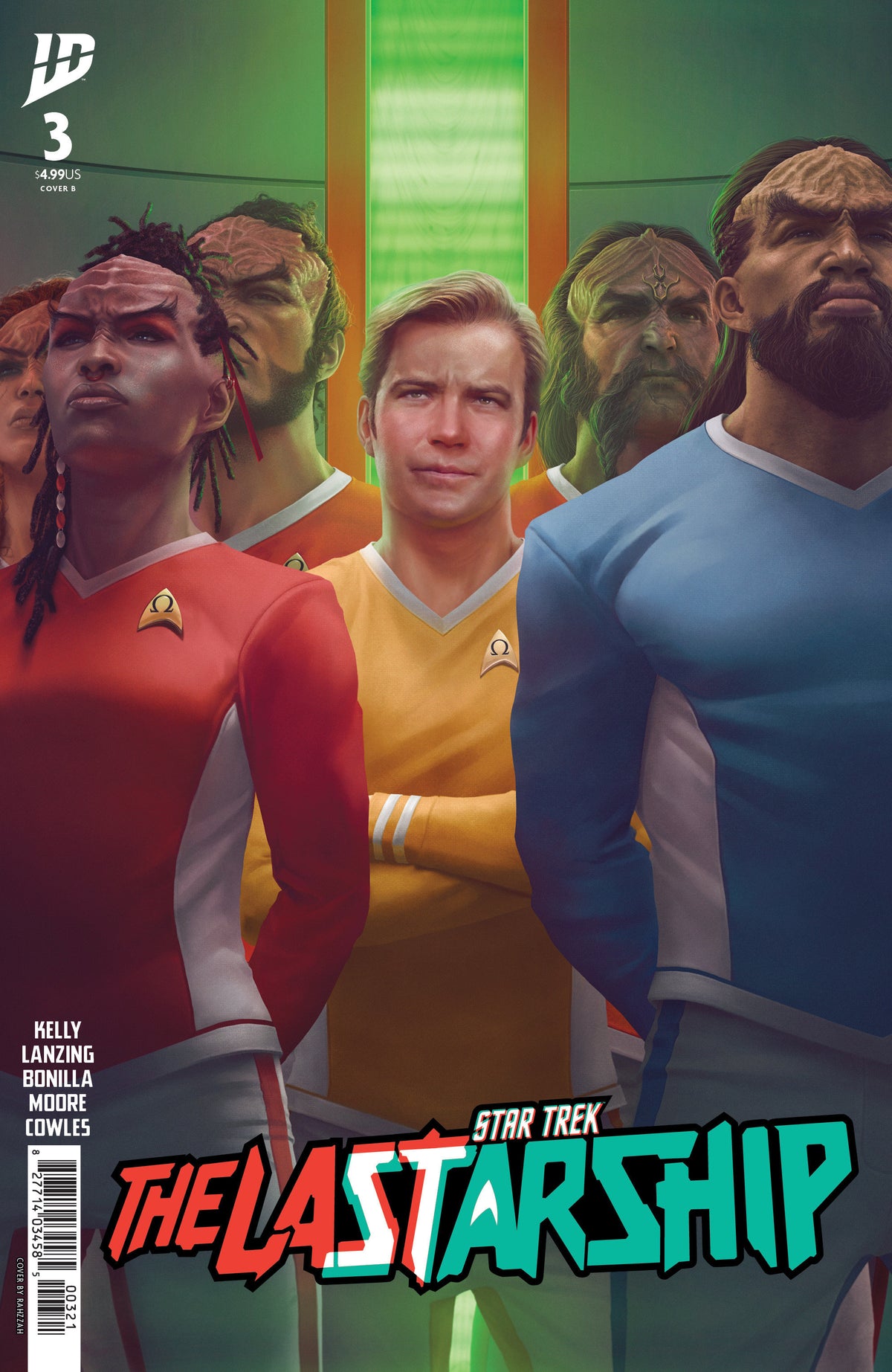 Stock Photo of  Star Trek: The Last Starship #3 Variant B (Rahzzah) IDW Publishing Comics sold by Stronghold Collectibles of Acadiana Lafayette, LA