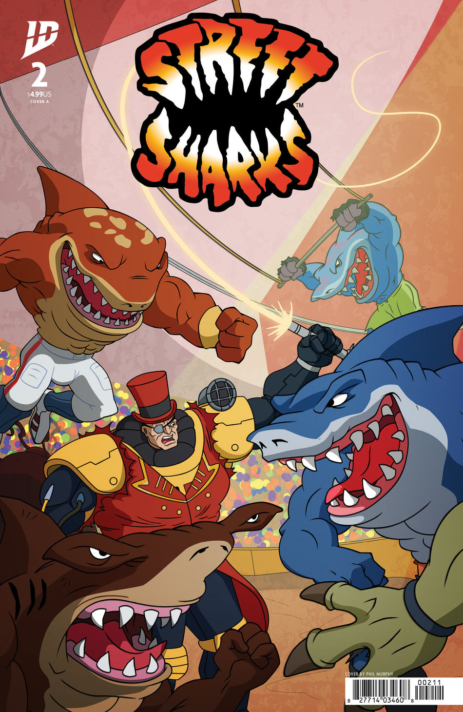 Stock Photo of Street Sharks #2 CVR A Murphy IDW Publishing Comics sold by Stronghold Collectibles of Acadiana Lafayette, LA