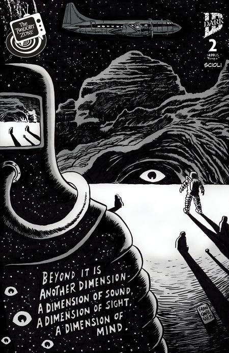 Stock Photo of  The Twilight Zone #2 Variant B (Francavilla Connecting Cover) IDW Publishing Comics sold by Stronghold Collectibles of Acadiana Lafayette, LA