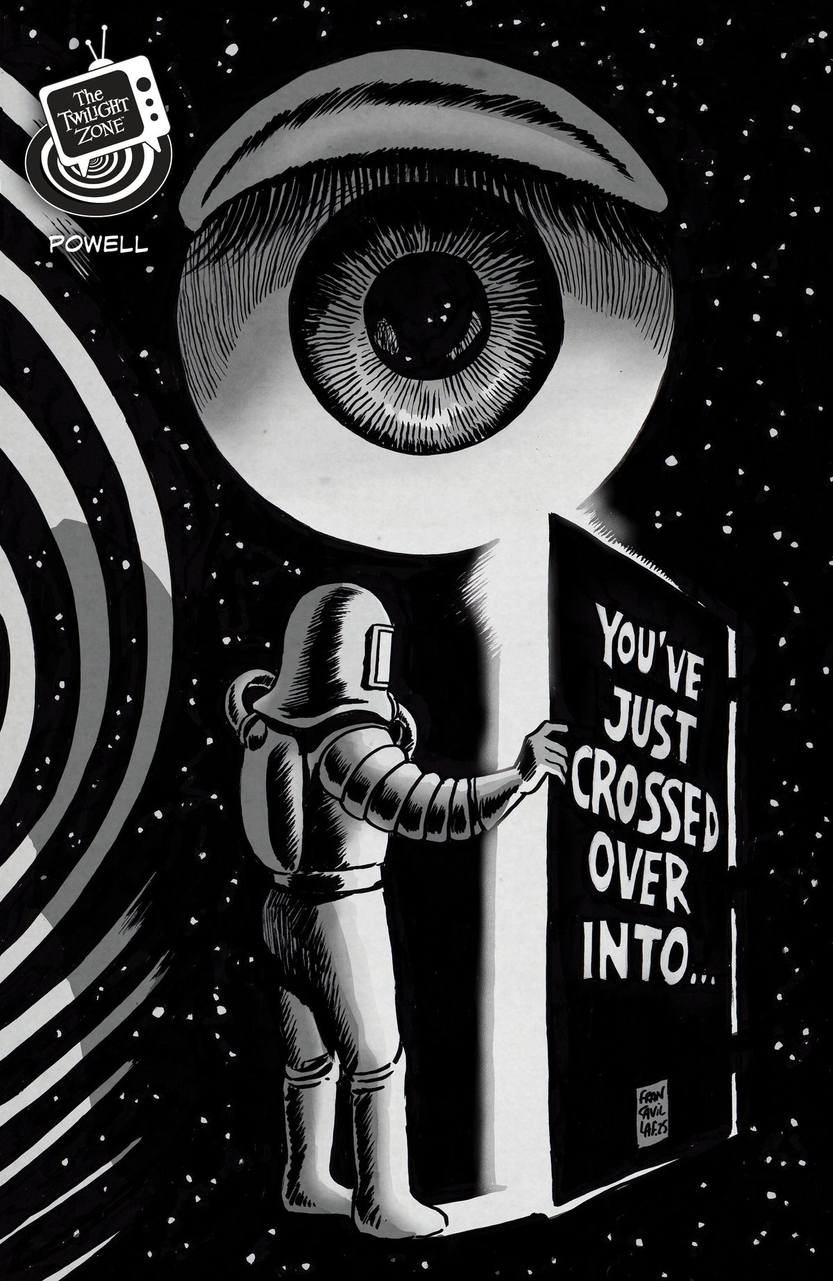 Stock Photo of  The Twilight Zone #4 Variant B (Francavilla Connecting Cover) IDW Publishing Comics sold by Stronghold Collectibles of Acadiana Lafayette, LA
