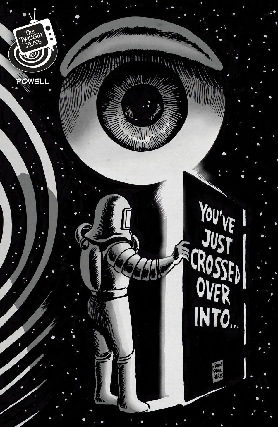 Stock Photo of  The Twilight Zone #4 Variant B (Francavilla Connecting Cover) IDW Publishing Comics sold by Stronghold Collectibles of Acadiana Lafayette, LA