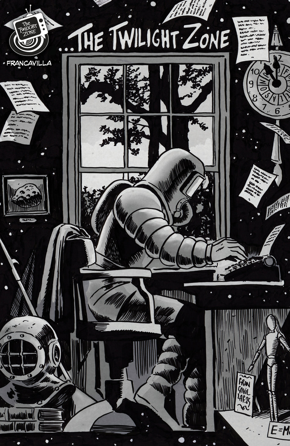 Stock Photo of  The Twilight Zone #5 Variant B (Francavilla Connecting Cover) IDW Publishing Comics sold by Stronghold Collectibles of Acadiana Lafayette, LA
