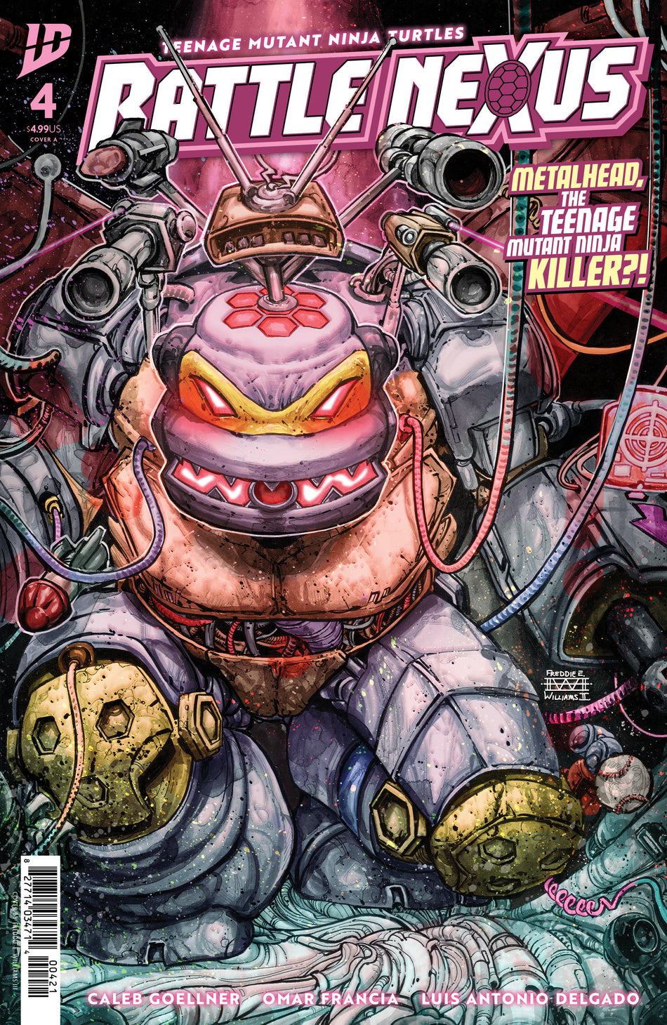 Stock Photo of  Teenage Mutant Ninja Turtles: Battle Nexus #4 Variant B (Williams II) IDW Publishing Comics sold by Stronghold Collectibles of Acadiana Lafayette, LA