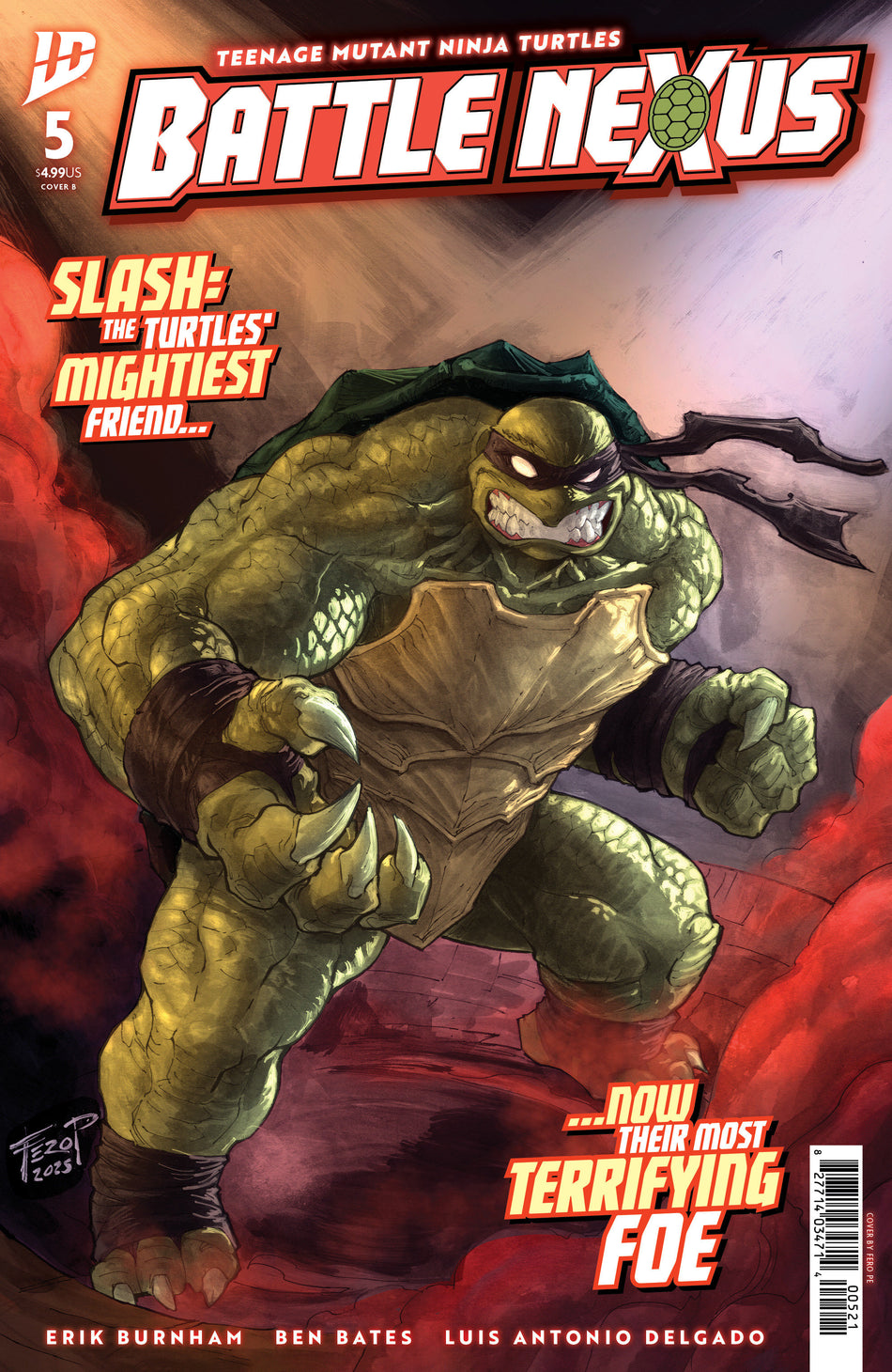 Stock Photo of  Teenage Mutant Ninja Turtles: Battle Nexus #5 Variant B (Pe) IDW Publishing Comics sold by Stronghold Collectibles of Acadiana Lafayette, LA
