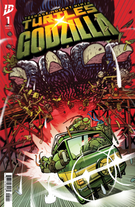 Stock Photo of Teenage Mutant Ninja Turtles X Godzilla #1 Variant C Rivas IDW Publishing Comics sold by Stronghold Collectibles of Acadiana Lafayette, LA