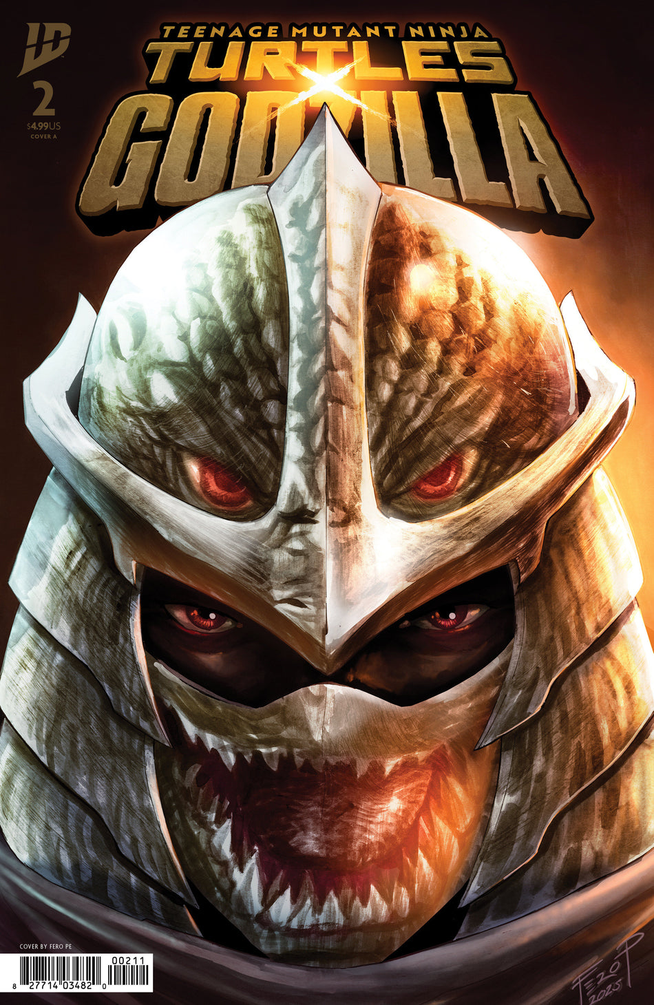 Stock Photo of  Teenage Mutant Ninja Turtles X Godzilla #2 Cover A (Pe) IDW Publishing Comics sold by Stronghold Collectibles of Acadiana Lafayette, LA