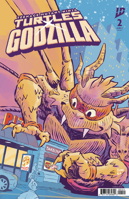 Stock Photo of  Teenage Mutant Ninja Turtles X Godzilla #2 Variant B (Ba) IDW Publishing Comics sold by Stronghold Collectibles of Acadiana Lafayette, LA