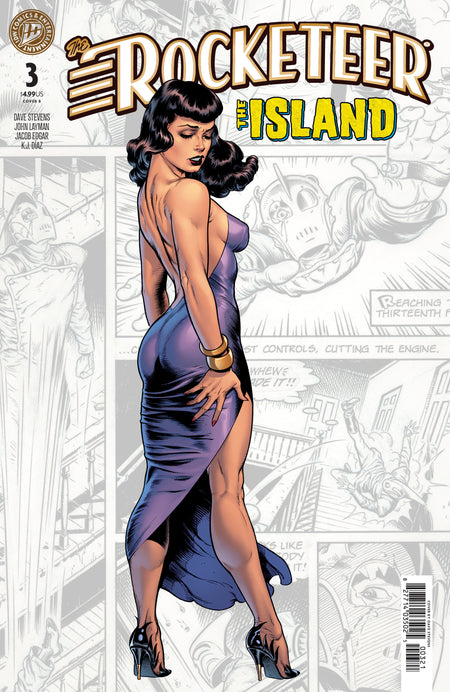 Stock Photo of  The Rocketeer: The Island #3 Variant B (Stevens) IDW Publishing Comics sold by Stronghold Collectibles of Acadiana Lafayette, LA