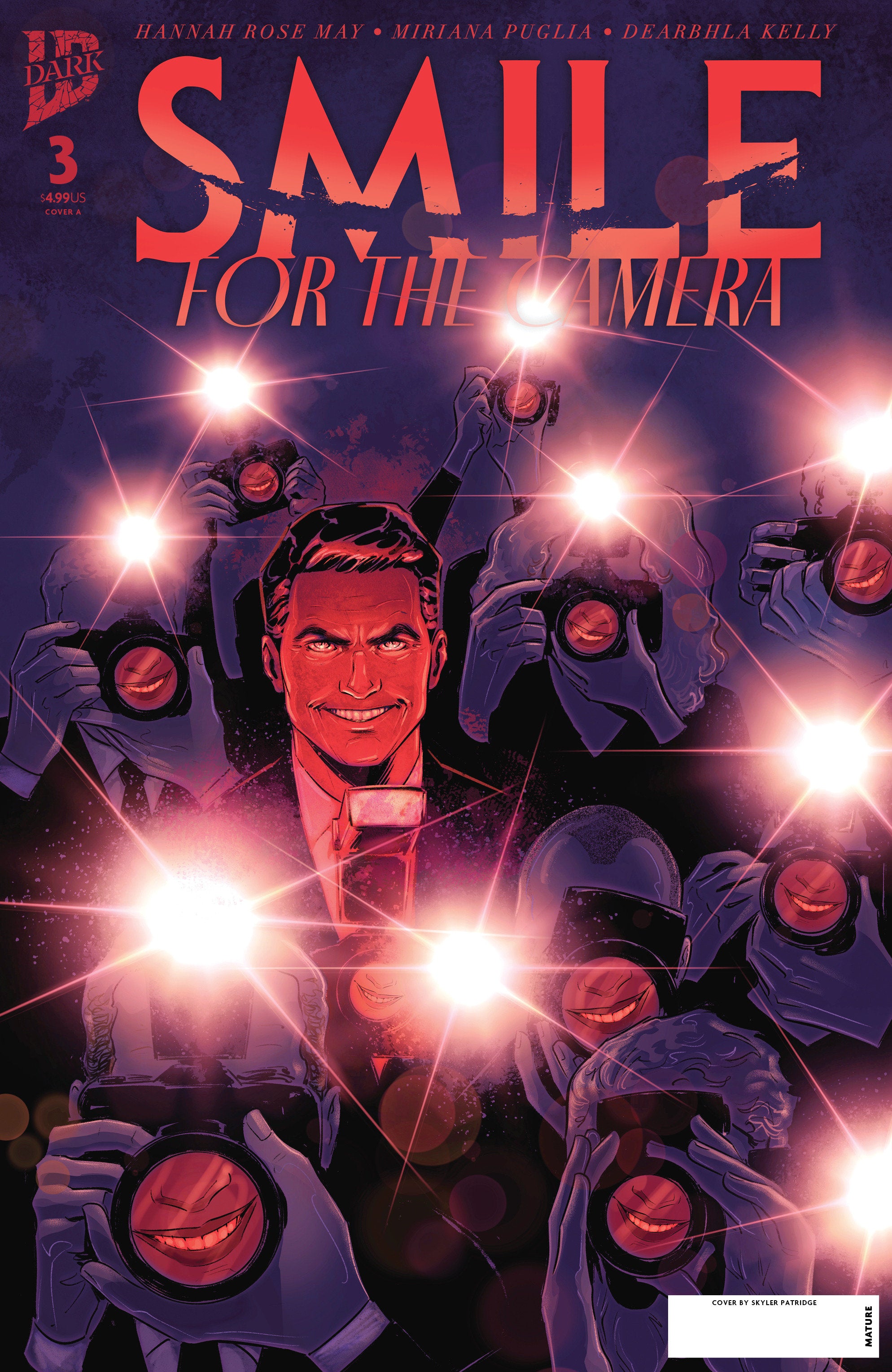 Stock Photo of  Smile: For The Camera #3 Cover A (Patridge) IDW Publishing Comics sold by Stronghold Collectibles of Acadiana Lafayette, LA