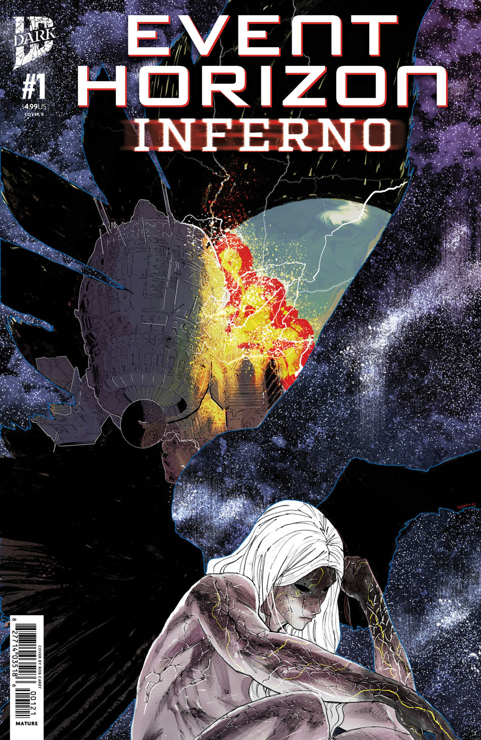 Stock Photo of  Event Horizon: Inferno #1 Variant B (Carey) IDW Publishing Comics sold by Stronghold Collectibles of Acadiana Lafayette, LA