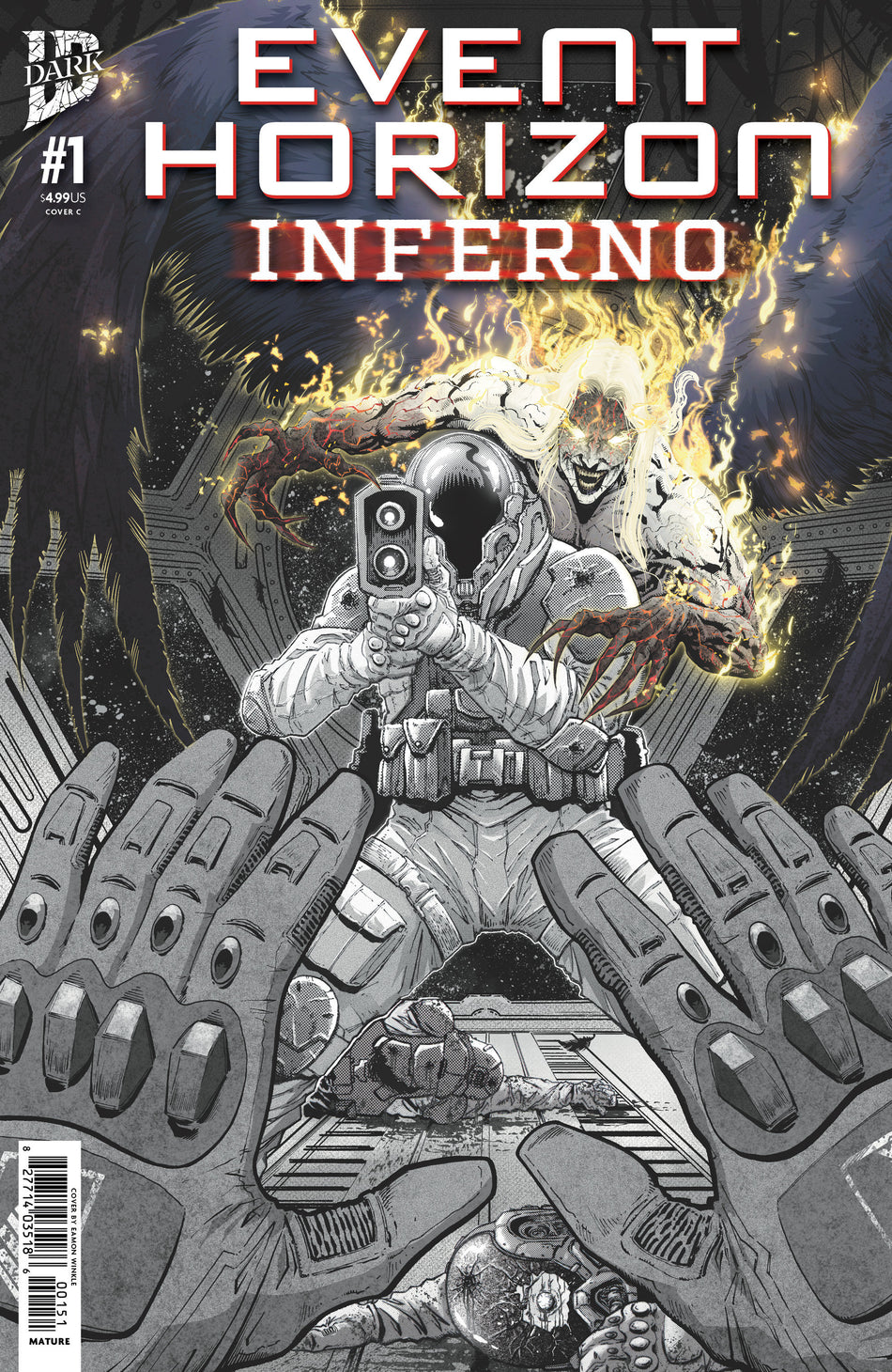 Stock Photo of  Event Horizon: Inferno #1 Variant C (Winkle) IDW Publishing Comics sold by Stronghold Collectibles of Acadiana Lafayette, LA