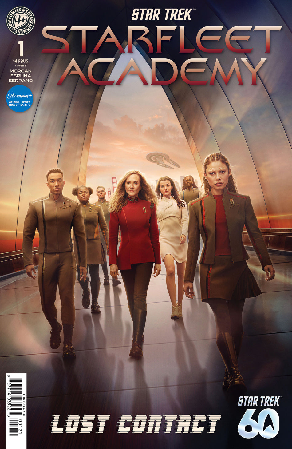 Stock Photo of  Star Trek: Starfleet Academy  Lost Contact #1 Variant B (Photo Variant) IDW Publishing Comics sold by Stronghold Collectibles of Acadiana Lafayette, LA