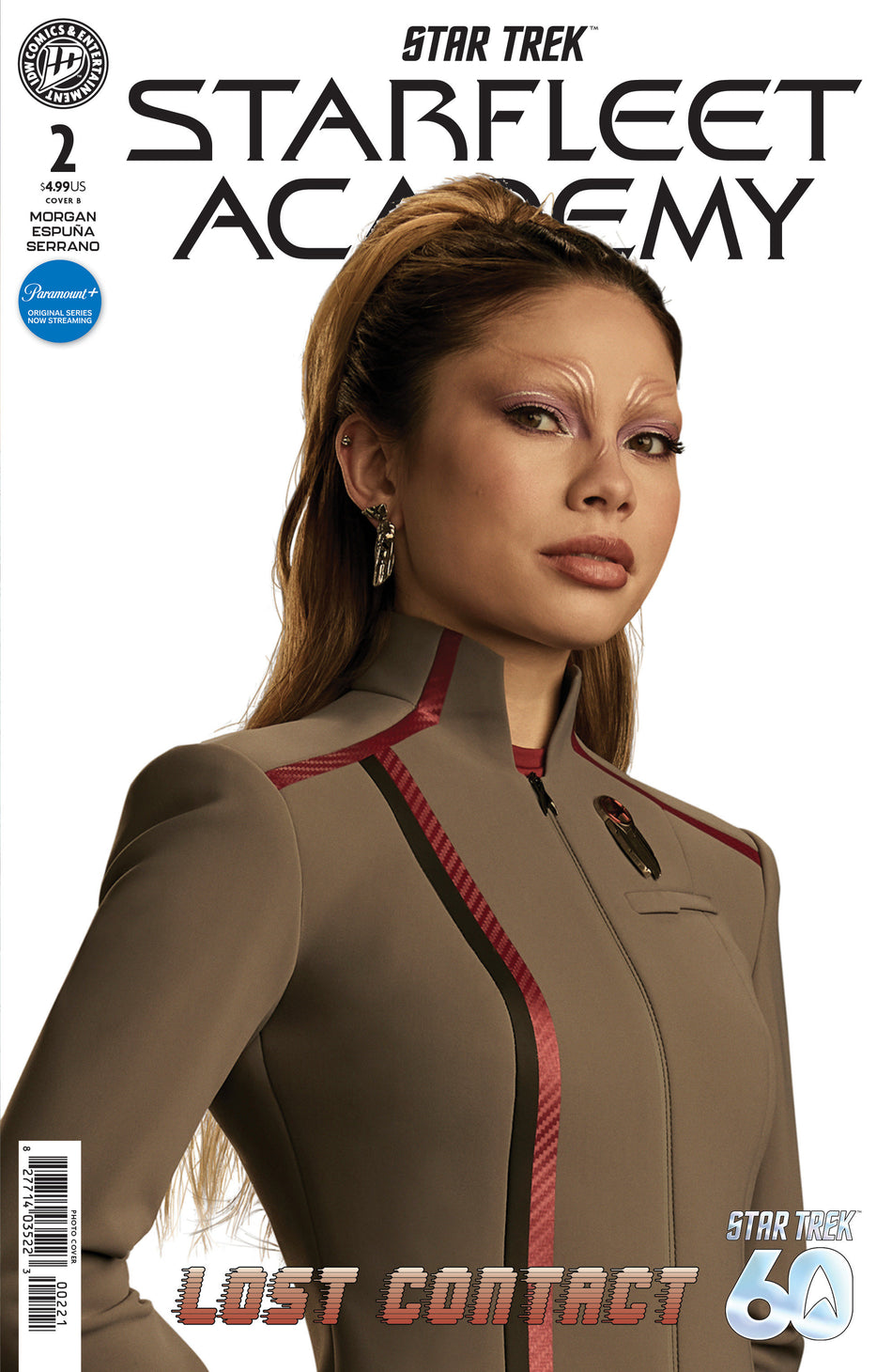 Stock Photo of  Star Trek: Starfleet Academy  Lost Contact #2 Variant B (Photo Variant) IDW Publishing Comics sold by Stronghold Collectibles of Acadiana Lafayette, LA