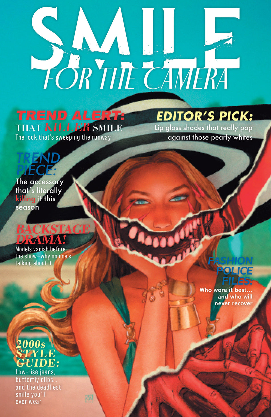 Stock Photo of  Smile: For The Camera #1 Variant D (Wada Fashion Magazine Variant) IDW Publishing Comics sold by Stronghold Collectibles of Acadiana Lafayette, LA