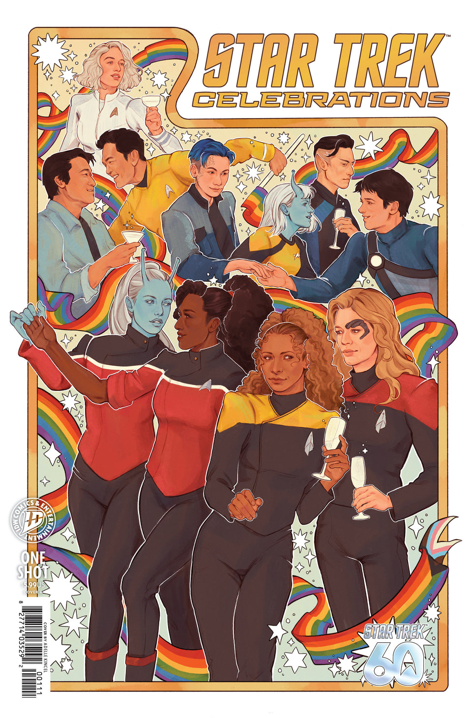 Stock Photo of  Star Trek: Celebrations 2026 Cover A (Kincel) IDW Publishing Comics sold by Stronghold Collectibles of Acadiana Lafayette, LA