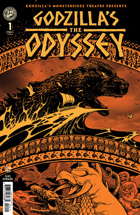 Stock Photo of  Godzilla’s Monsterpiece Theatre Presents: Godzilla’s The Odyssey Variant B (Kyriazis) IDW Publishing Comics sold by Stronghold Collectibles of Acadiana Lafayette, LA