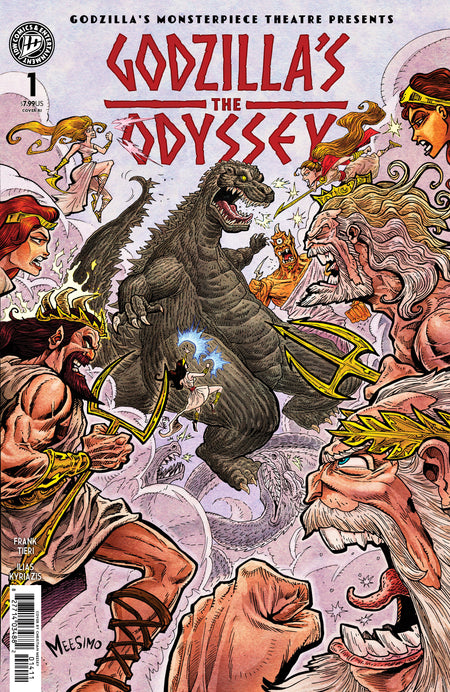 Stock Photo of  Godzilla’s Monsterpiece Theatre Presents: Godzilla’s The Odyssey Variant Ri (10) (Meesey) IDW Publishing Comics sold by Stronghold Collectibles of Acadiana Lafayette, LA