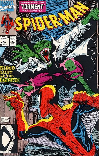 Spider-Man 1990 #2 Direct ed. - high grade - $6.99