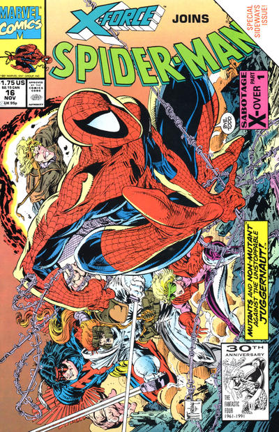 Spider-Man 1990 #16 Direct ed. - 8.5 - $3.99