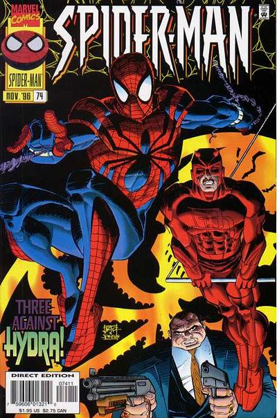 Spider-Man 1990 #74 Direct Edition - 9.0 - $3.99