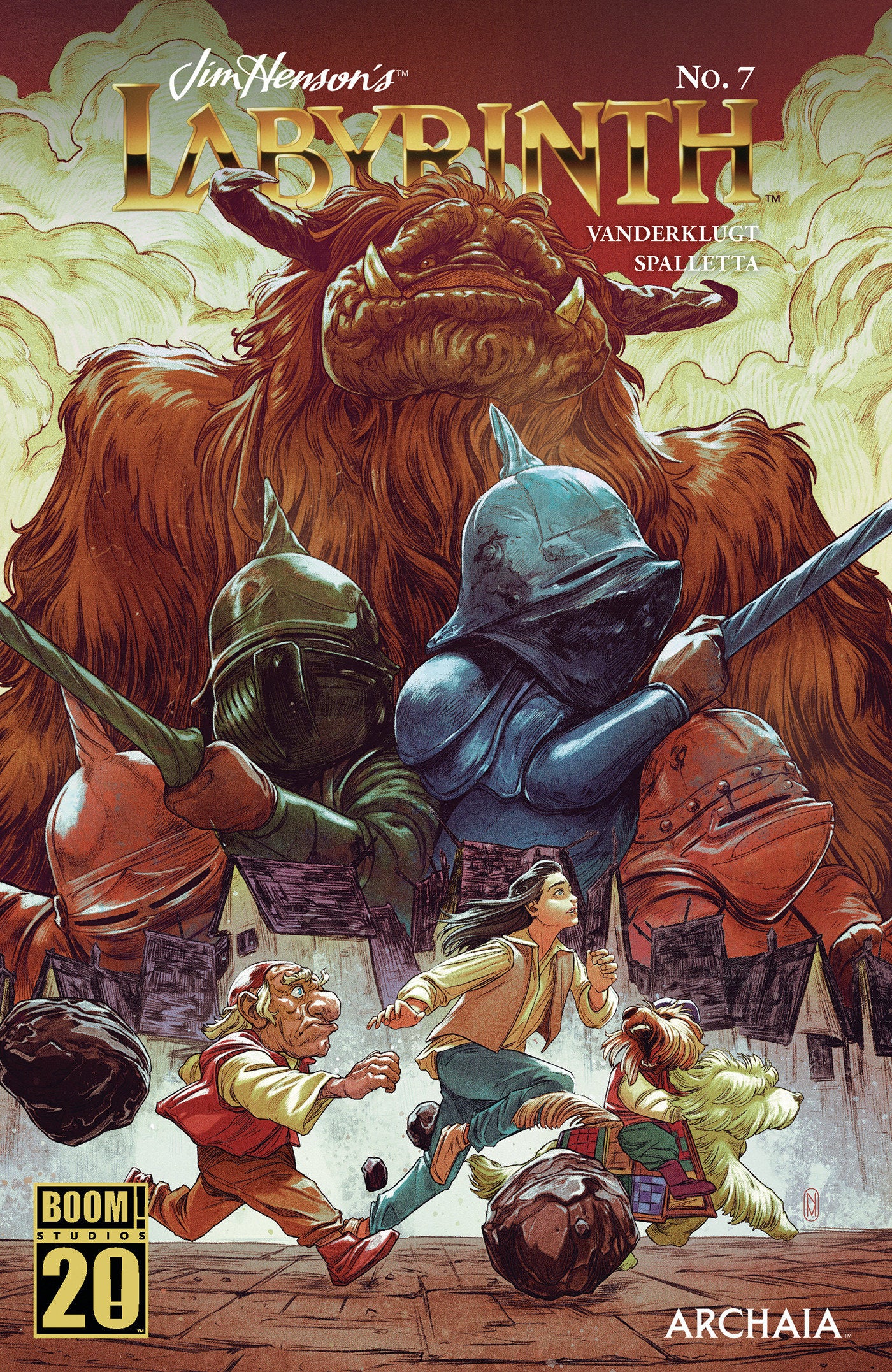 Stock Photo of Jim Henson's Labyrinth #7 A Main Dressed Malavia Boom! Studios Comics sold by Stronghold Collectibles of Acadiana Lafayette, LA