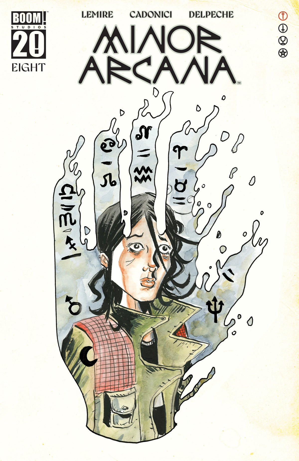 Stock Photo of Minor Arcana #8 A Main Dressed Lemire Boom! Studios Comics sold by Stronghold Collectibles of Acadiana Lafayette, LA