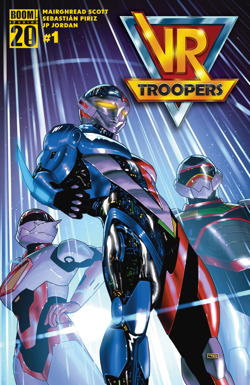 Stock Photo of VR Troopers #1 A Main Dressed Clarke Boom! Studios Comics sold by Stronghold Collectibles of Acadiana Lafayette, LA