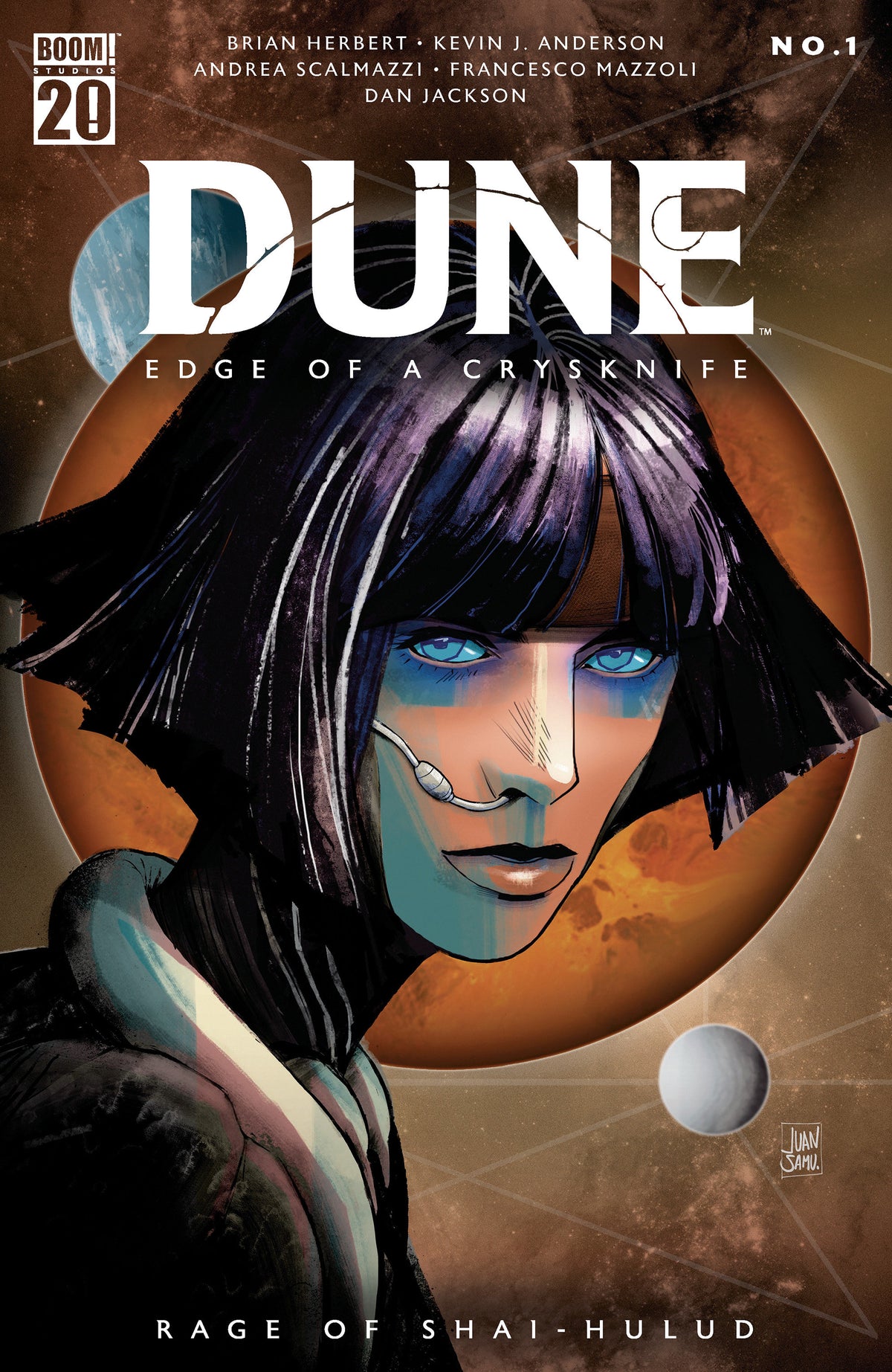 Stock Photo of Dune: Edge Of A Crysknife: Rage Of Shai-Hulud #1 B Variant (Dressed, Samu) Boom! Studios Comics sold by Stronghold Collectibles of Acadiana Lafayette, LA