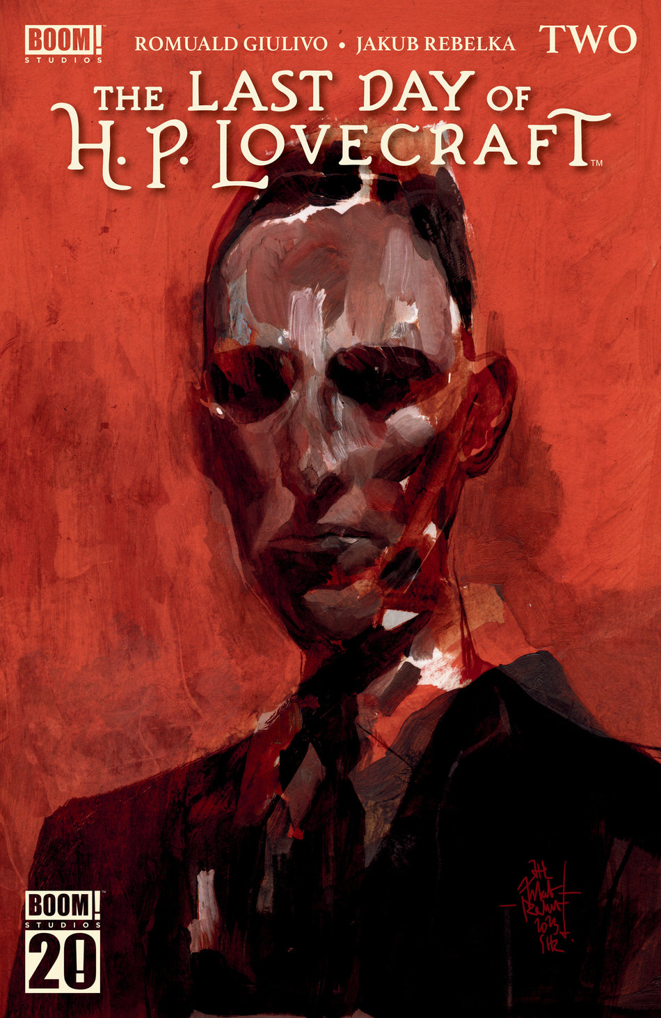 Stock Photo of  The Last Day Of H.P. Lovecraft #2 A Main (Dressed, Rebelka) Boom! Studios Comics sold by Stronghold Collectibles of Acadiana Lafayette, LA