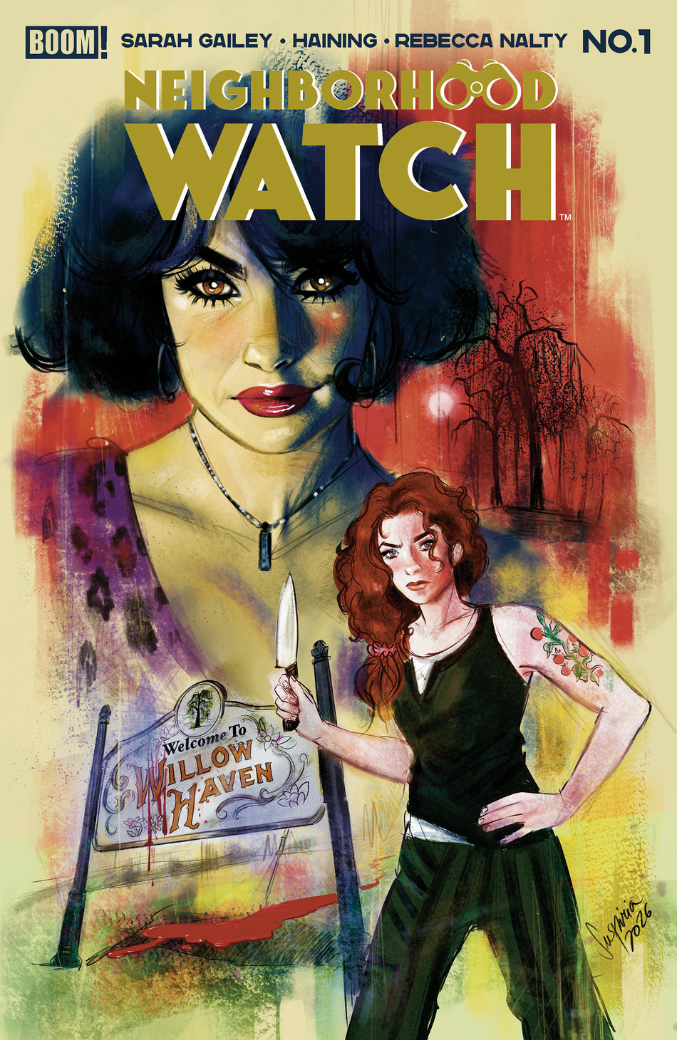 Stock Photo of  Neighborhood Watch #1 B Variant (Dressed, Vilchez) Boom! Entertainment Comics sold by Stronghold Collectibles of Acadiana Lafayette, LA