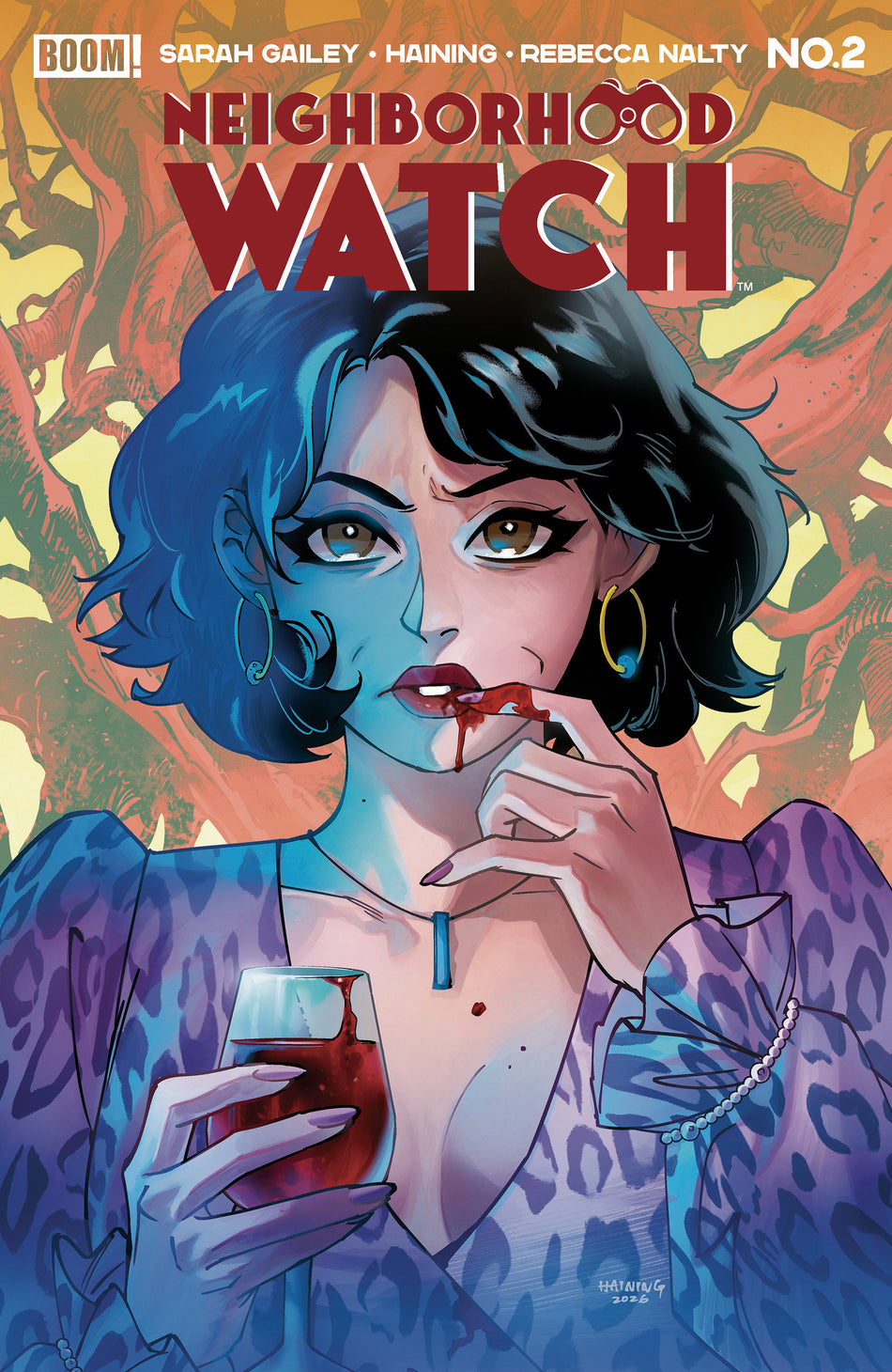 Stock Photo of  Neighborhood Watch #2 A Main (Dressed, Haining) Boom! Entertainment Comics sold by Stronghold Collectibles of Acadiana Lafayette, LA
