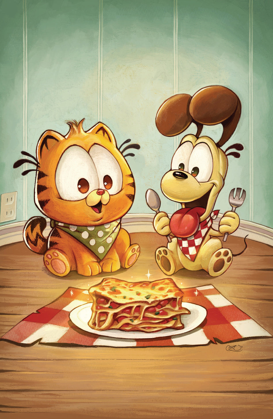 Stock Photo of  Baby Garfield #2 C 1:5 Variant Edition (Full Art, Zullo Uminga) Boom! Entertainment Comics sold by Stronghold Collectibles of Acadiana Lafayette, LA