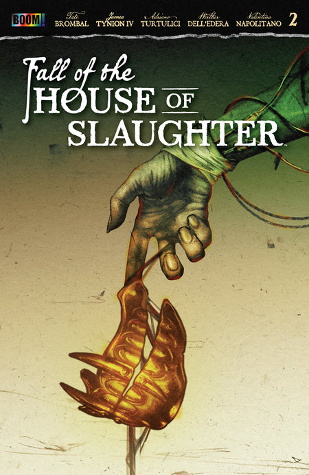 Stock Photo of  Fall Of The House Of Slaughter #2 A Main (Dressed, Connelly) Boom! Entertainment Comics sold by Stronghold Collectibles of Acadiana Lafayette, LA