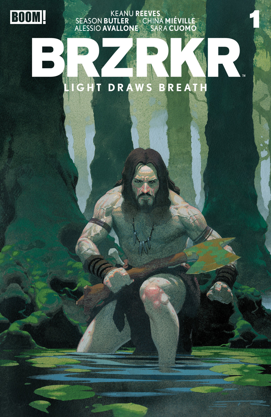 BRZRKR: Light Draws Breath #1 A Main (Dressed, Ribic) PRESALE Orders due 3/31