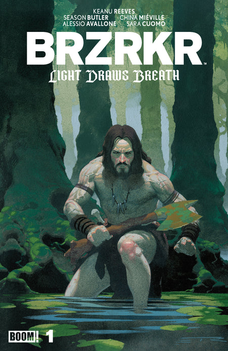 Stock Photo of  BRZRKR: Light Draws Breath #1 C Variant (Dressed, Foil, Ribic) Boom! Entertainment Comics sold by Stronghold Collectibles of Acadiana Lafayette, LA