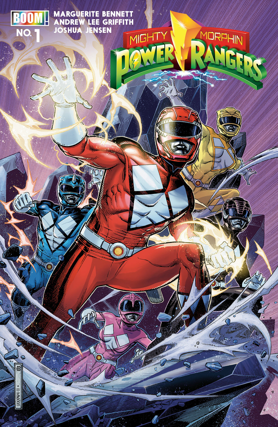 Stock Photo of  Mighty Morphin Power Rangers (2026) #1 A Main (Dressed, Cheung) Boom! Entertainment Comics sold by Stronghold Collectibles of Acadiana Lafayette, LA