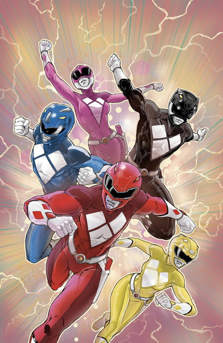 Stock Photo of  Mighty Morphin Power Rangers (2026) #1 F 1 in 10 Variant Edition Foil Variant (Full Art, Foil, Griffith) Boom! Entertainment Comics sold by Stronghold Collectibles of Acadiana Lafayette, LA