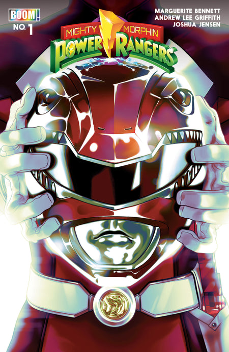 Stock Photo of  Mighty Morphin Power Rangers (2026) #1 L Foc Reveal Variant (Dressed, Montes) Boom! Entertainment Comics sold by Stronghold Collectibles of Acadiana Lafayette, LA