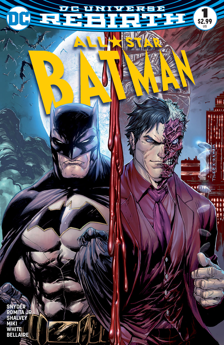 All-Star Batman 1 Tyler Kirkham Variant