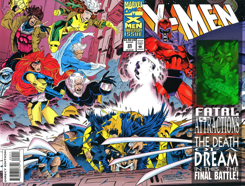 X-Men 1991 #25 Direct Edition - high grade - $14.99