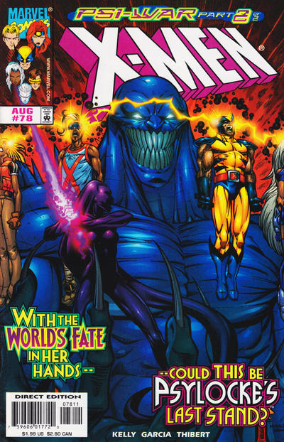 X-Men 1991 #78 Direct Edition - 9.4 - $8.99