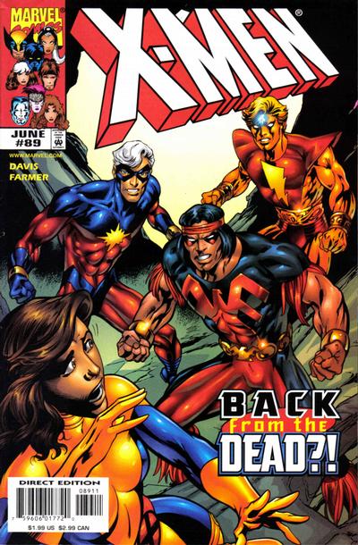 X-Men 1991 #89 Direct Edition - 9.4 - $7.99
