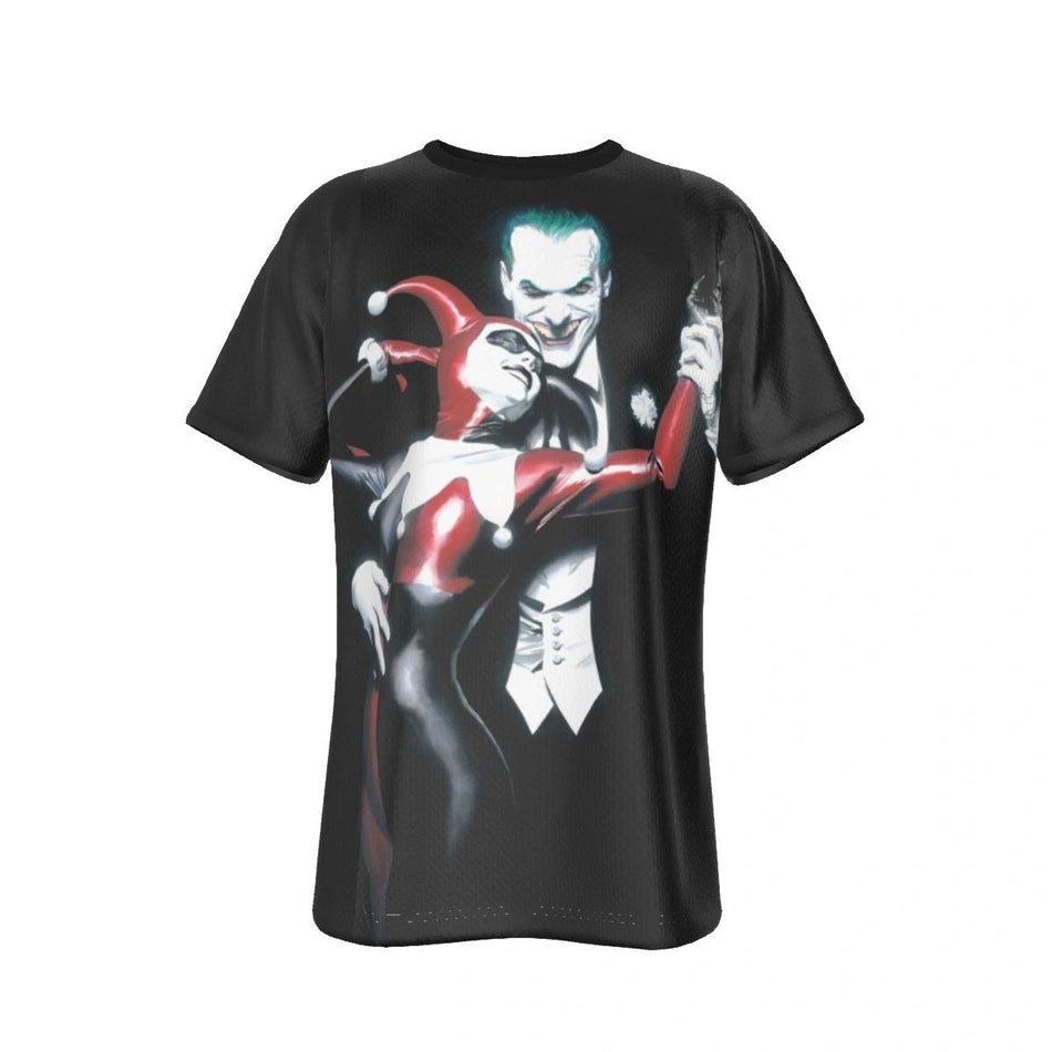 JOKER HARLEY COVER ALL OVER PRINT SHIRT AND TANK TOP- ALEX ROSS ART