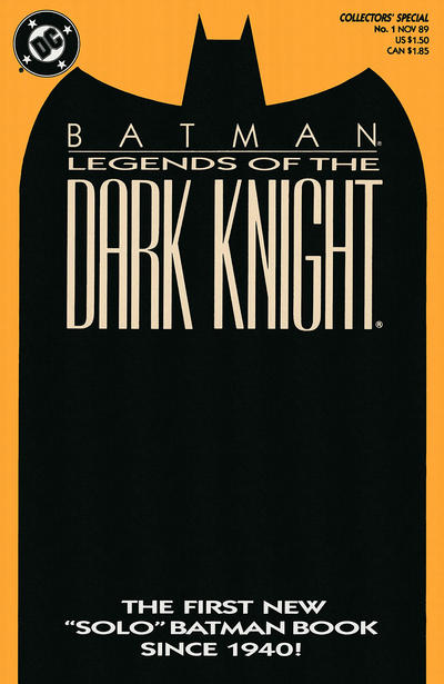 Legends of the Dark Knight 1989 #1 Orange Cover - high grade - $4.99