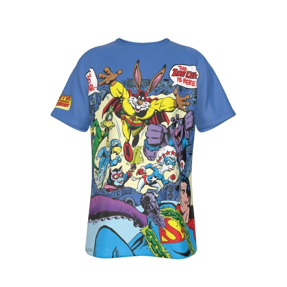 CAPTAIN CARROT AND ZOO CREW 1 COVER ALL OVER SHIRT AND TANK TOP - SUPERMAN