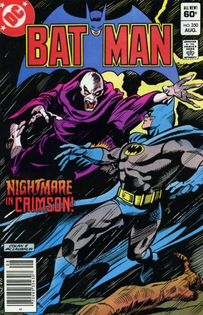 Batman 1940 #350 Newsstand ed. - back issue - $14.99