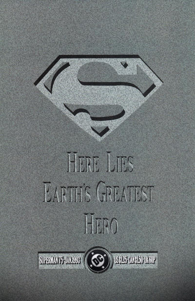 Superman 1987 #75 Memorial Edition - high grade - $19.99