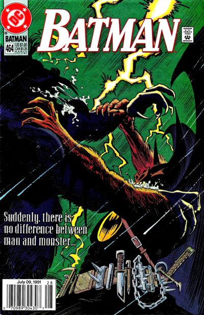 Batman 1940 #464 Newsstand ed. - back issue - $5.99