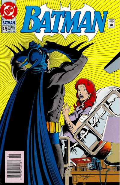 Batman 1940 #476 Newsstand ed. - back issue - $11.99